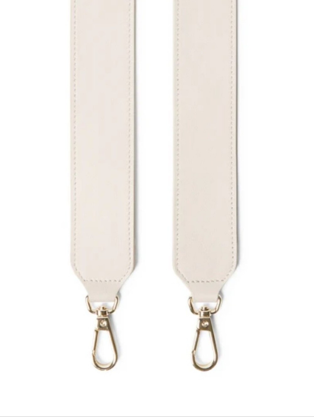 Leatherology Guitar Short Strap, Ivory - Picture 2 of 7